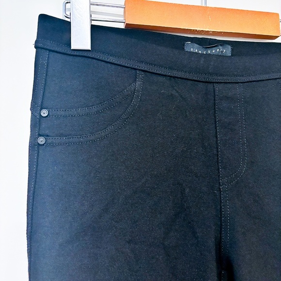 SANCTUARY Black high-rise pull-on jeggings | Stretch denim slim fit | Medium * - Picture 6 of 8